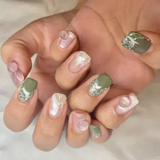 メンズ ネイル nail&eye Aoのマツエク・マツパデザイン