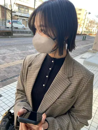 ショート カラー 藤野 けいごのヘアスタイル