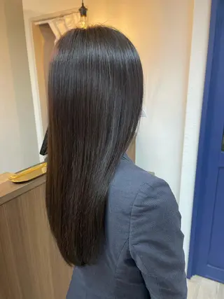 ロング カラー PUUR所属・🍒鈴木 エミリ🍒のヘアスタイル