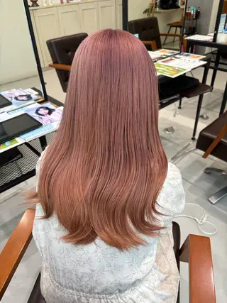 カラー 暖色カラー🫧🎀/ 戸塚咲のヘアスタイル