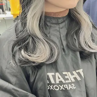 セミロング カラー 韓国スタイル🇰🇷 トレンドレイヤー🪡のヘアスタイル