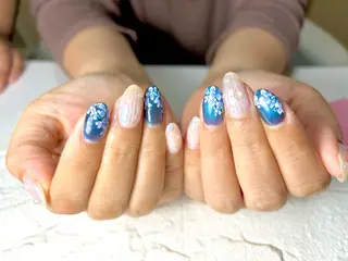 ネイル 深爪・自爪育成専門 MAHALOHIのネイルデザイン