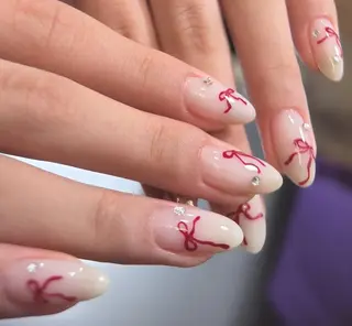 ネイル By moonネイル 🌷ワンホン/韓国風のネイルデザイン