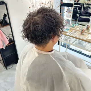 パーマ メンズ 🥀YUIHA🥀 テザインカラー♥のヘアスタイル