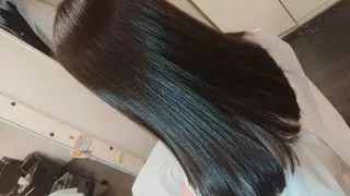 ロング 遠藤 史秋のヘアスタイル