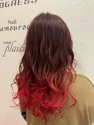 セミロング カラー 白髪ぼかし/ 艶カラー🌿斎藤相慶のヘアスタイル