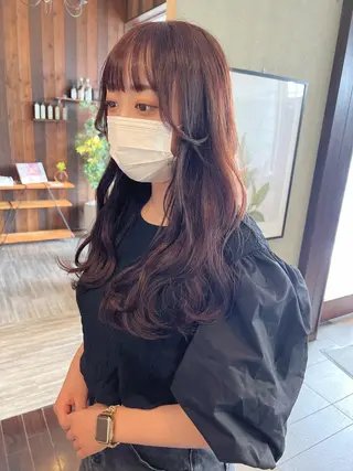 セミロング 具志 正太のヘアスタイル