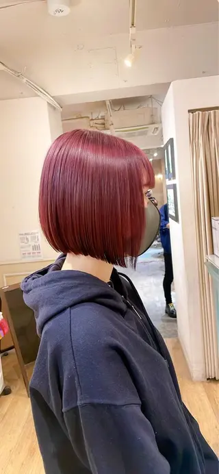 ショート カラー GO TODAY SHAiRE SALON 新宿店所属・Minami. 🩵 再現性特化ヘアのヘアスタイル