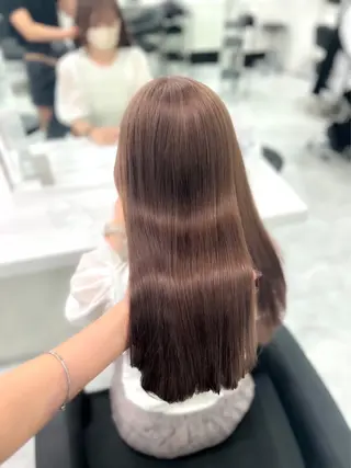 セミロング カラー 渋谷指名1位💖 カラーの達人❣️のヘアスタイル