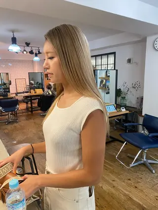 ロング COMILE RYUMAのヘアスタイル