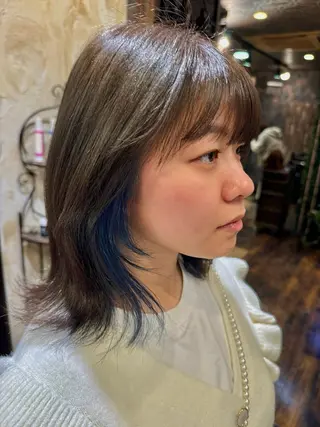 ミディアム カラー ささき かおる / 佐々木 薫のヘアスタイル