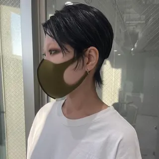 ショート ウルフカット/吉村 桃子のヘアスタイル