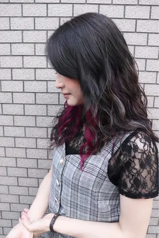 ロング 汐見 悠佑のヘアスタイル