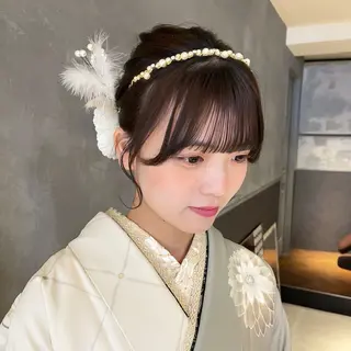 ロング ヘアアレンジ irwi/イルウィ所属・miku🎀門前仲町 ブリーチ・レイヤーのヘアスタイル