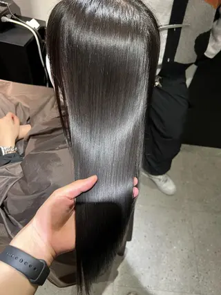 ロング 加藤 優眞のヘアスタイル