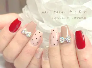 ネイル さくらや❤ パラジェル使用のネイルデザイン