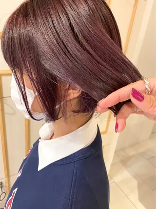 ショート 志賀 菜妃のヘアスタイル