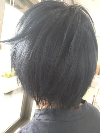 メンズ ショート カラー 大木 知大のヘアスタイル