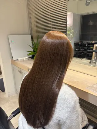 ロング パーマ SHEA.Aoyama所属・SHEA /縮毛矯正 イソダハルカのヘアスタイル