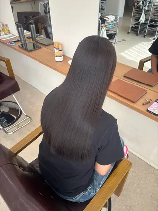 ロング 田口 菜々星のヘアスタイル