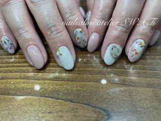 ネイル ヘアーサロン大野所属・nailsalon SWATiのネイルデザイン