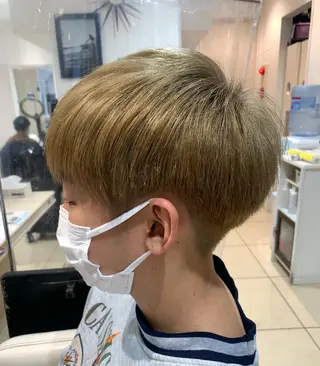 カラー メンズ 森野美咲🇰🇷 レイヤー/顔周りのヘアスタイル