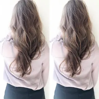 ロング カラー ⭐️横浜ブリーチ特化 美容師 堤涼⭐️のヘアスタイル