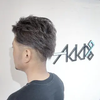 ショート カラー メンズ Add9 柳田健登のヘアスタイル