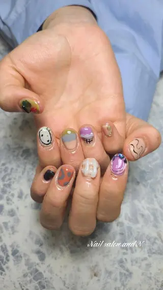 ネイル and Nのネイルデザイン