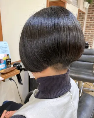 ショート 國分 伸也のヘアスタイル