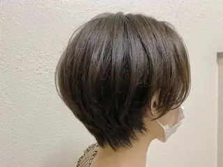 ショート カラー 半個室女性salon 🩰Natsumiのヘアスタイル