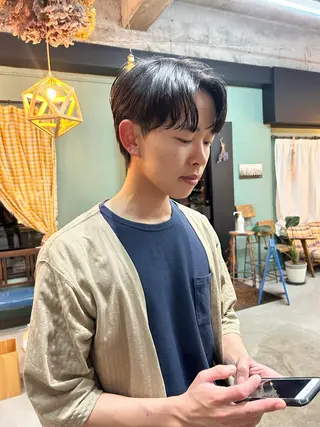 ショート 問屋町chapter 日笠快生のヘアスタイル