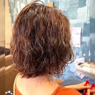 パーマ 繁田 朱音のヘアスタイル