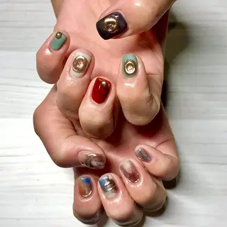 ネイル Allure小山店 後藤文香のネイルデザイン