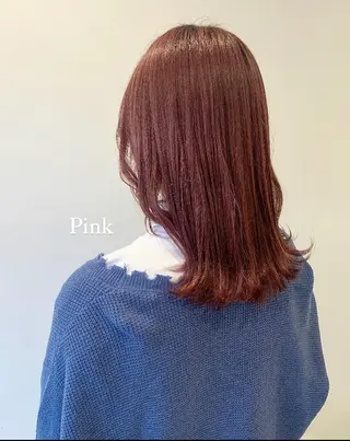 セミロング カラー murai airiのヘアスタイル