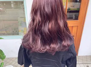 セミロング カラー たかいわ みきのヘアスタイル