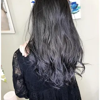 ロング カラー 髪質改善&韓国風特化 型サロン ミシェリーのヘアスタイル