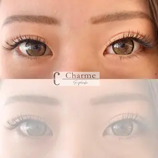 マツエク・マツパ 完全個室‼︎Charme(シャルム)美容室併設eyelashサロン所属・【Charme 】 シャルムのマツエク・マツパデザイン