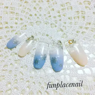 ショート ミディアム セミロング ロング カラー パーマ ヘアアレンジ キッズ ネイル マツエク・マツパ nail salon＆school felice所属・フェリーチェ瑞江店 新山のネイルデザイン