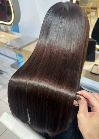 ロング ✨髪質改善/透明感 カラー🪽FUUMAのヘアスタイル