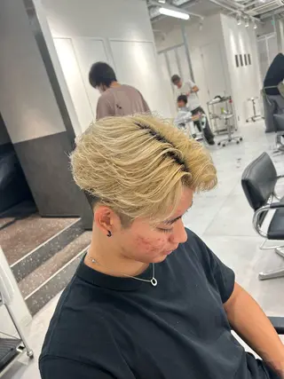 メンズ メンズ専門/パーマ 特化/栄/北出瑞貴のヘアスタイル