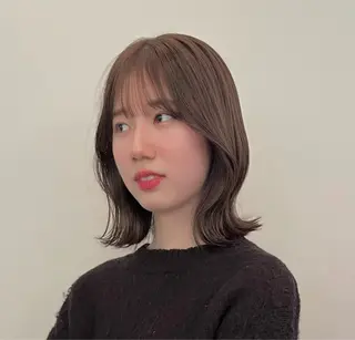 ミディアム ブリーチなし/透明感 /ショート/大世のヘアスタイル