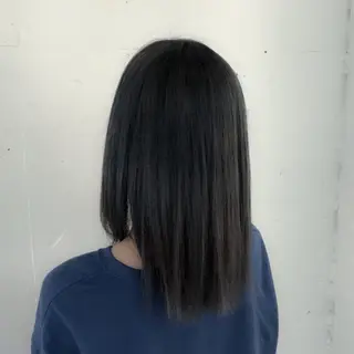ミディアム カラー トミタ アツシのヘアスタイル