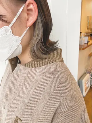 ミディアム 小村 誠也のヘアスタイル