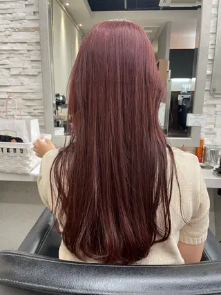 ロング Daisy🎀透け感 カラー🎀JUNAのヘアスタイル