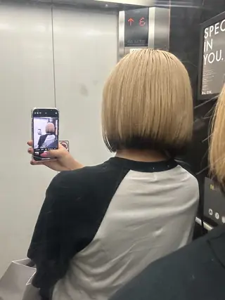 ショート カラー suii.. yurinaのヘアスタイル