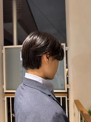 メンズ 🫧モテパーマ/ツヤ 縮毛/AI🫧のヘアスタイル