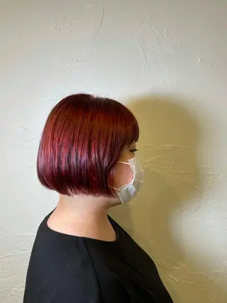 ショート カラー WILLOW京橋 小玉泰基のヘアスタイル