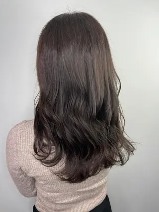 セミロング カラー 髪質改善縮毛矯正 kosuke_IJKのヘアスタイル