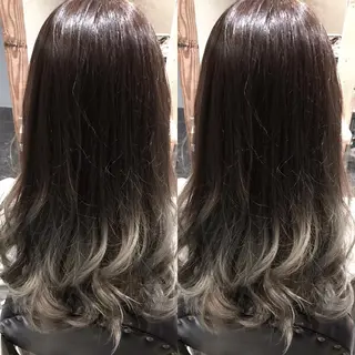 セミロング 緑地公園美容室 neohairのヘアスタイル